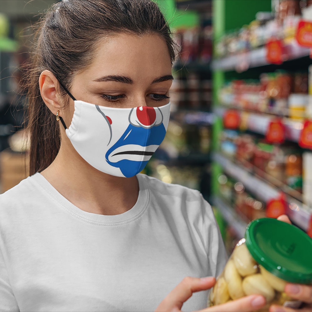 Khẩu trang hoạt hình dễ thương thú cưng cho bé vui nhộn trẻ em Hình Vẽ DRAWN CARTWELL dày 2 lớp có thể giặt và tái sử dụ