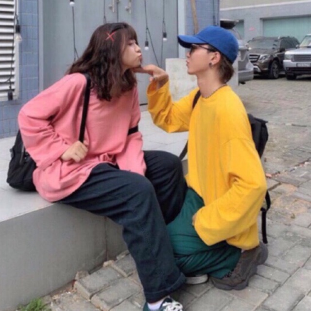 ÁO SWEATER DÀI TAY BASIC ( có video)