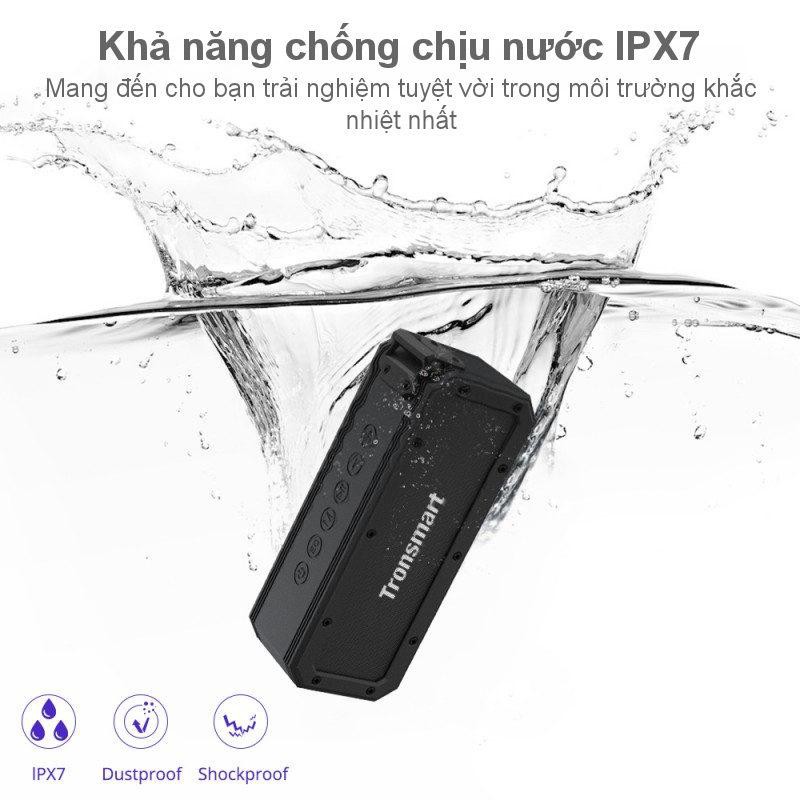 ✪ CHÍNH HÃNG ✪ Loa Bluetooth Tronsmart Element Force +  Chống Nước IPX7, Công Suất 40W, Pin 15h  - BẢO HÀNH 12 THÁNG