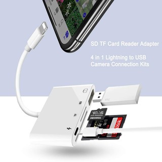 Đầu Đọc Thẻ Nhớ SD, Micro SD (TF) Cho iPhone, iPad