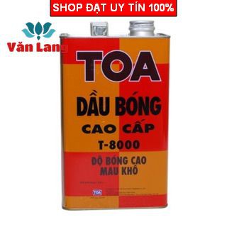 [Mã LIFEBKA5 giảm 10% tối đa 1 Triệu đơn 500k] TOA dầu bóng cao cấp T - 8000 độ bóng cao mau khô