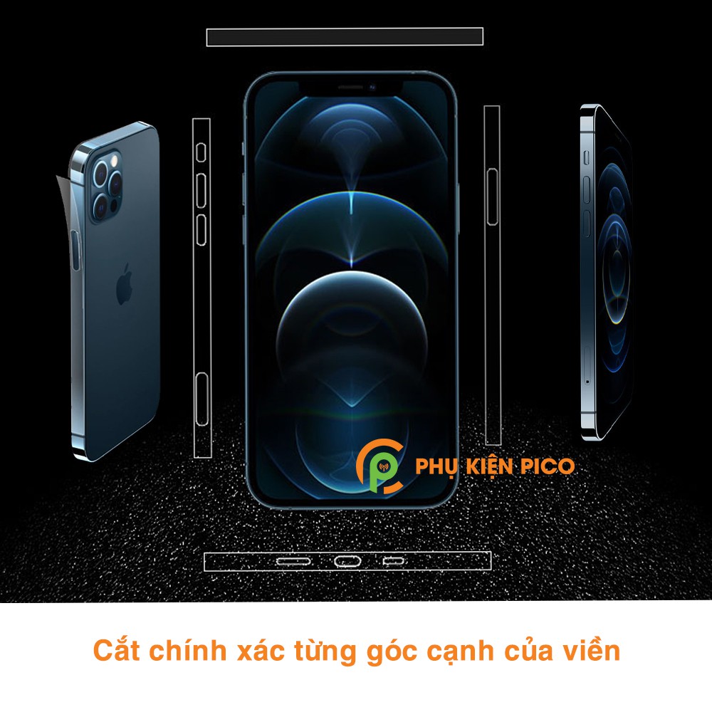 Dán viền Iphone 12 Pro Max / Iphone 11 Pro trong suốt PPF tự phục hồi vết xước - Dán dẻo viền Iphone 13 Pro Max