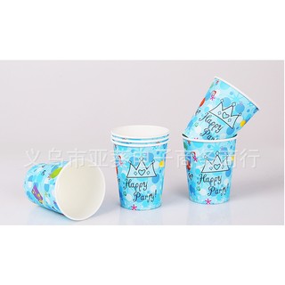 chữ HPBD + Cốc, mũ, đĩa , kèn