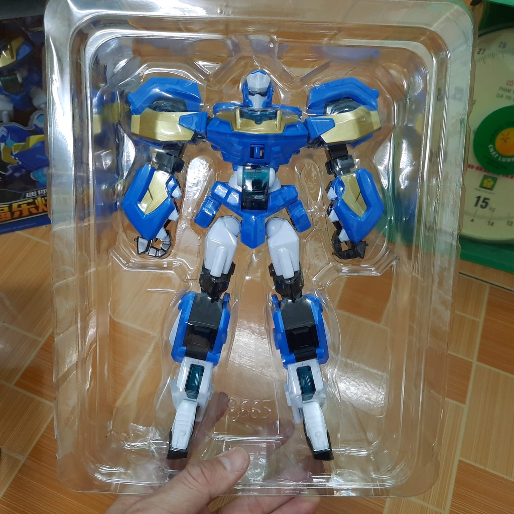 Đồ chơi Miniforce biệt đội siêu nhân nhí sức mạnh khủng long phần 2 robot Force Superbot Volt