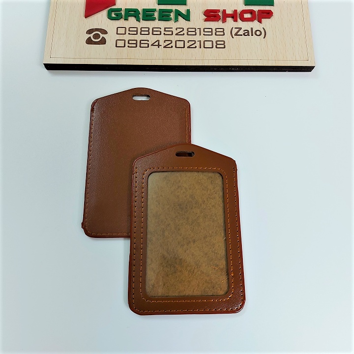 Bao đựng thẻ nhân viên, thẻ học sinh sinh viên bằng da cao cấp giá tốt