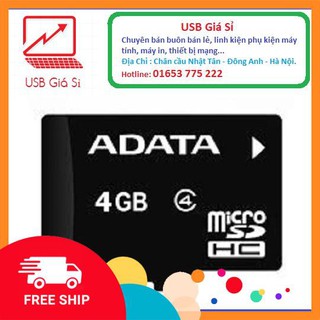 THẺ NHỚ 4G MICRO SD ADATA 4G