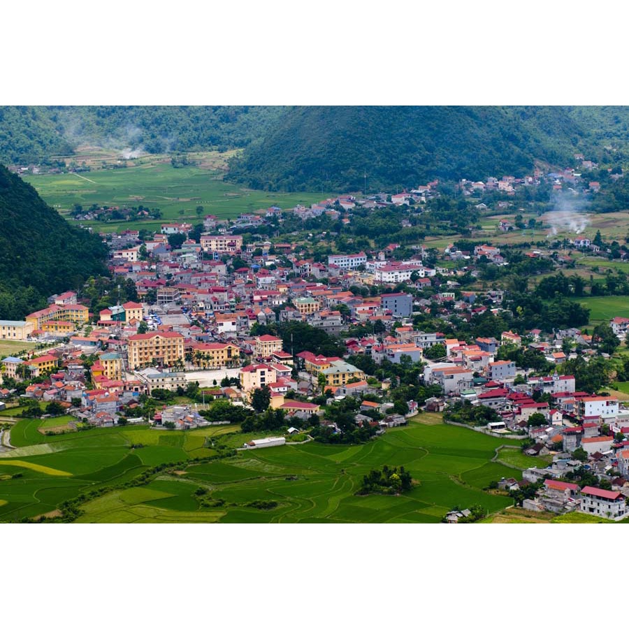 Tranh dán tường Việt Nam 3D Màu sắc tươi sáng, độ sắc nét cao, độ bền màu từ 10 năm trở lên