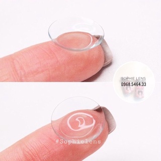 Lens trong suốt siêu mềm mướt cận 1-8 độ