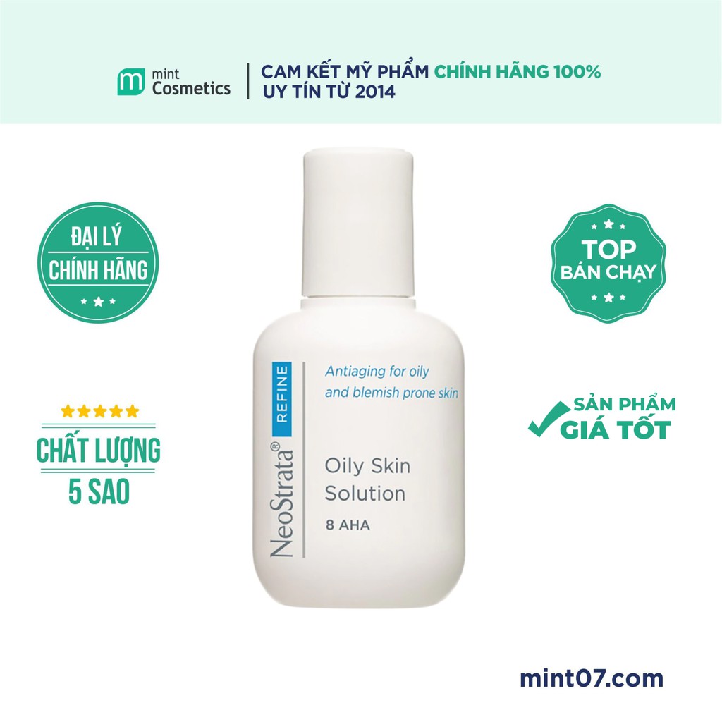 Tẩy da chết hóa học Neostrata Refine Oily Skin Solution 8AHA