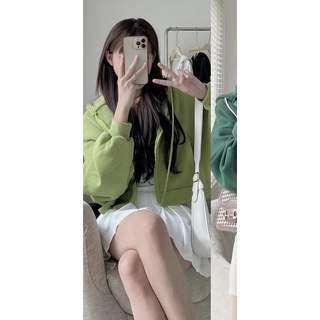 ÁO KHOÁC CROPTOP (KÈM VIDEO HÌNH THẬT)