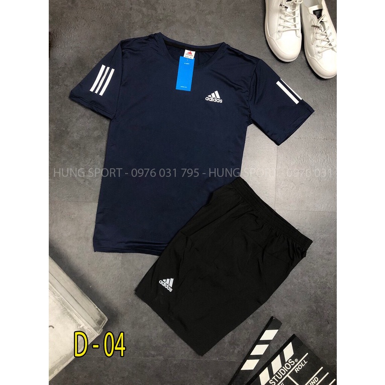 [⚡ FREESHIP ⚡ ] bộ thể thao nam đẹp chất thun lạnh D01