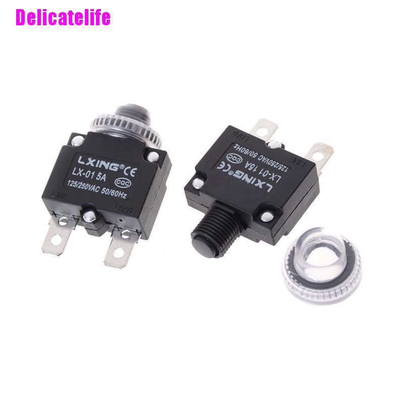 1 Bộ Nút Bấm Nhiệt Bảo Vệ Chống Thấm Nước + Vỏ Bọc Công Tắc Điều Khiển