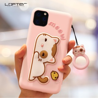 Ốp lưng Thú Cưng Dễ thương Cho Iphone12 ( LOFTER )