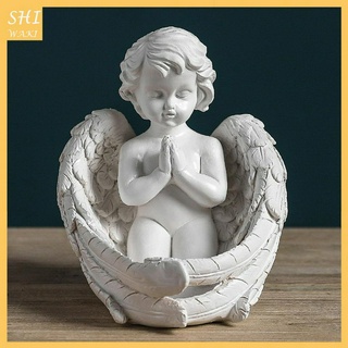 Thiên Thần Bé Trong Tượng Tượng Trang Trí Nhà Điêu Khắc Cherub