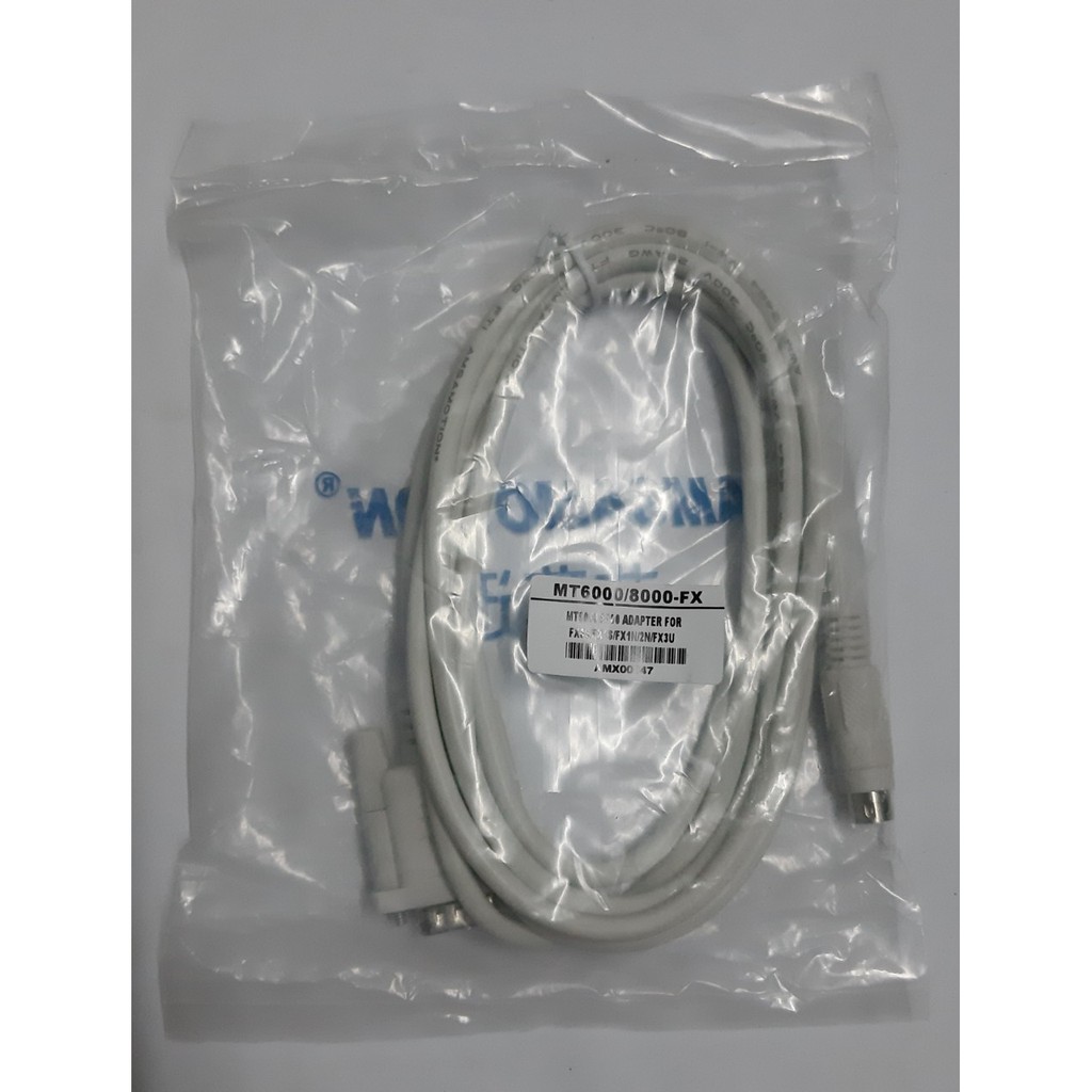 Cáp MT-S7, MT-FX, MT-DVP kết nối HMI Weintek với PLC Siemens S7-200, Mitsubishi FX, Delta