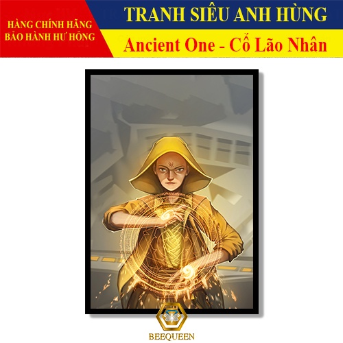 Tranh Siêu Anh Hùng Ancient One - Cổ Lão Nhân Có Khung