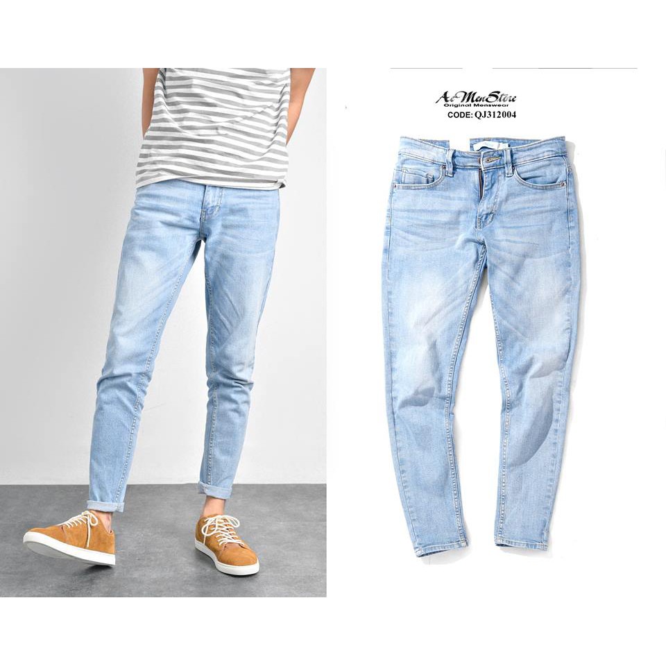QUẦN JEAN LIGHT BLUE QUÁ CHẤT
