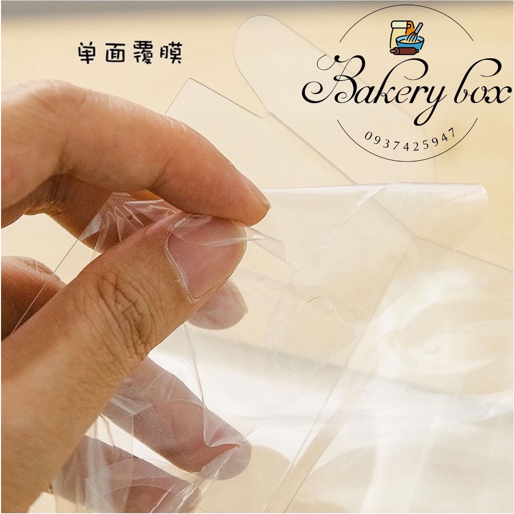 Hộp Quà Tặng Mica Hồng Đế Thấp Đựng Bánh Kem Các Dịp Lễ, Sinh Nhật, Lễ 20/10