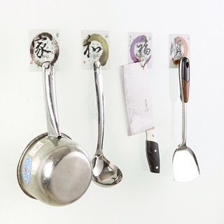 Móc dán tường chịu lực  set 2 cái