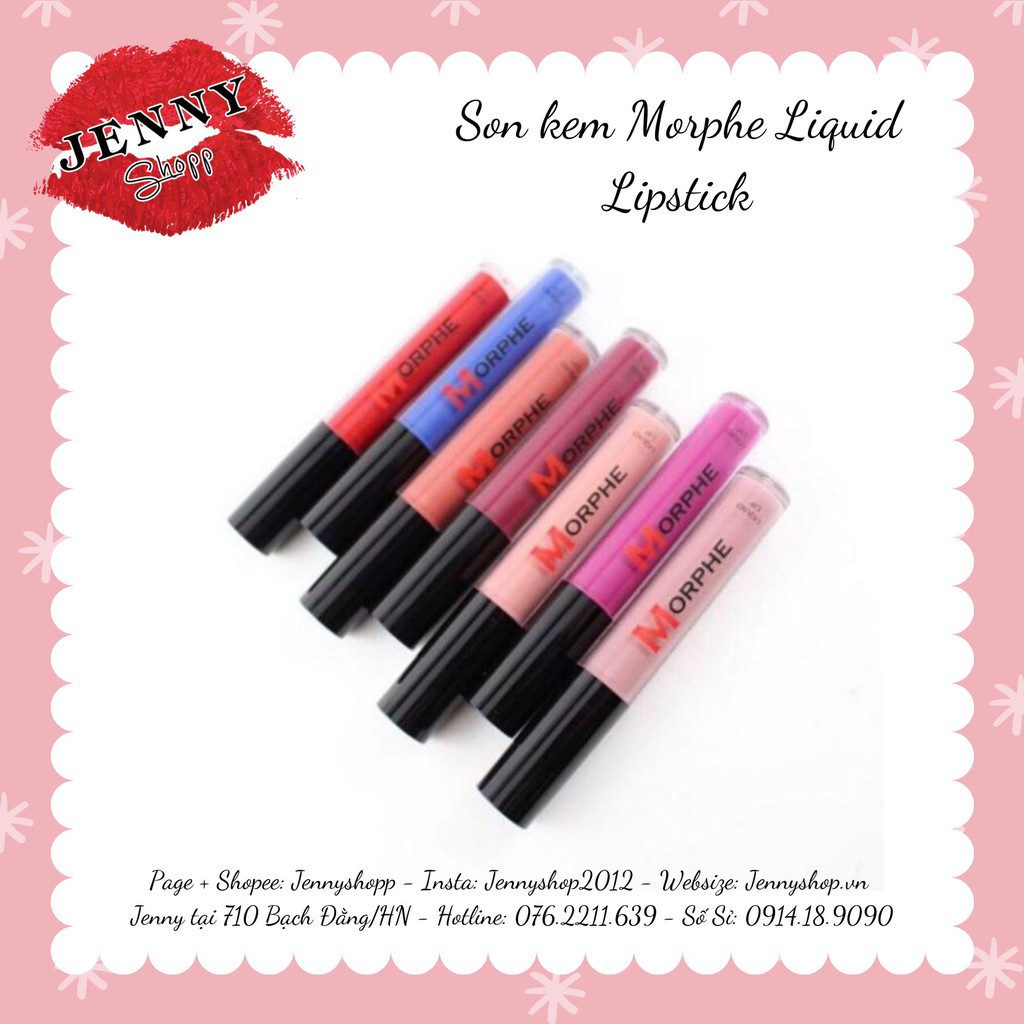 SON KEM LÌ MORPHE LIQUID LIP