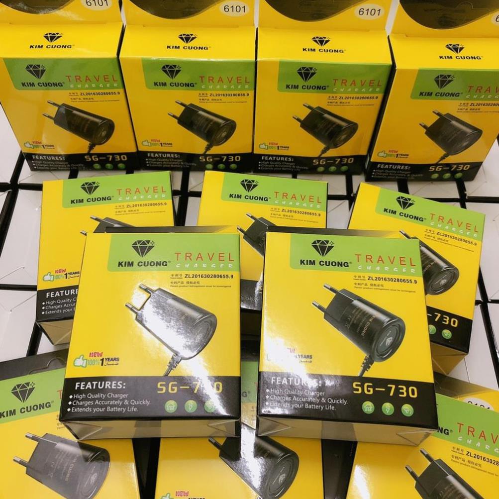 Sạc Nokia chân kim thương hiệu kim cương SG-730 chính hãng - Sạc cho máy NOKIA chân nhỏ bảo hành 1 năm lỗi 1 đổi 1