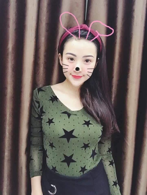 Áo nhũ sao ánh kim tuyến