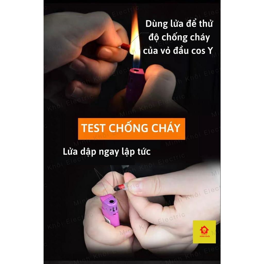 Combo 100c Đầu Cos Gài, cos ghim đực cái,cốt ghim dẹp đực cái, đầu cosse cắm đực cái