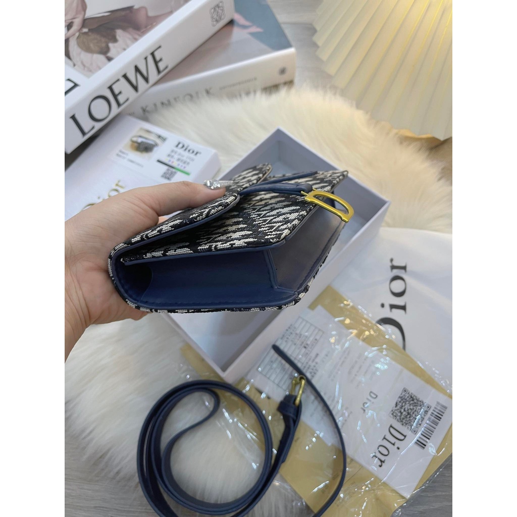 Túi Đeo Hông Dior Thổ Cẩm Quảng Châu Hàng Full Kèm Dây Thắt Lưng