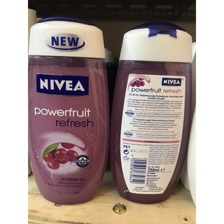 Sữa tắm Nivea 250ml Đức các màu