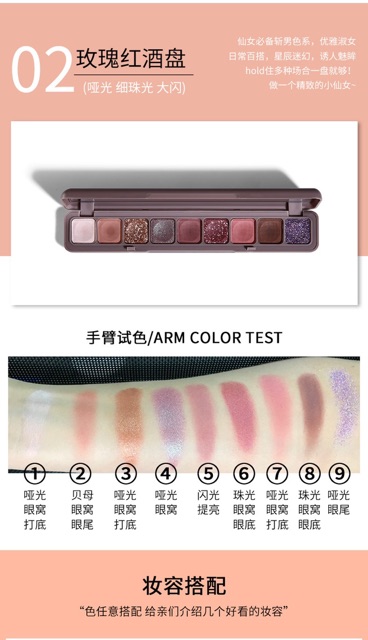 Bảng phấn mắt 9 màu | BigBuy360 - bigbuy360.vn