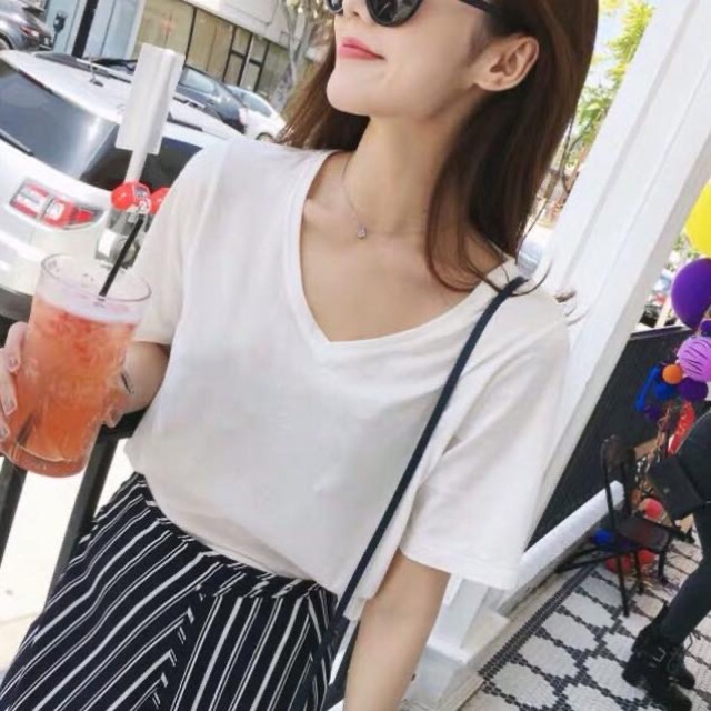 [Mã WASKT410K giảm 10K đơn 50K] ÁO PULL NỮ CỔ TIM CỘC TAY NHIỀU MÀU | BigBuy360 - bigbuy360.vn