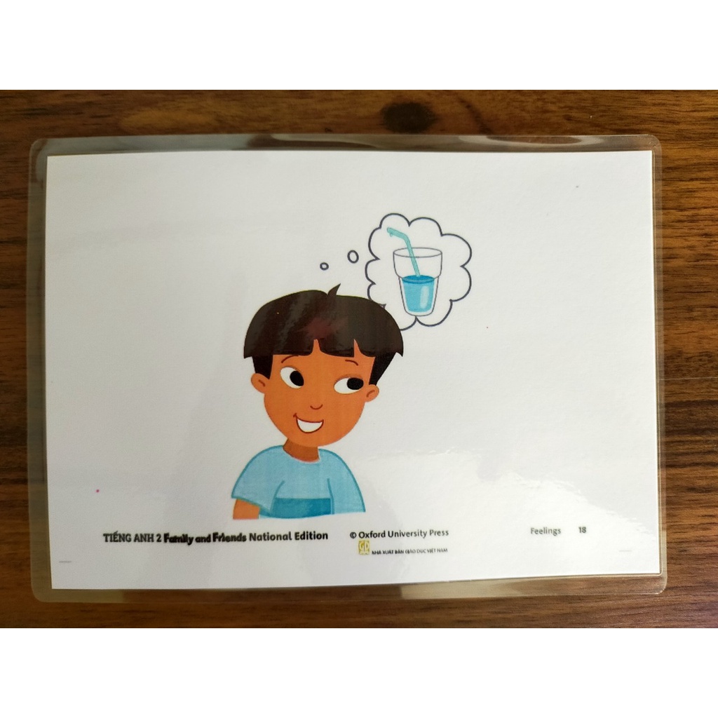 Flashcard Family and Friends National Edition 2 in 2 mặt