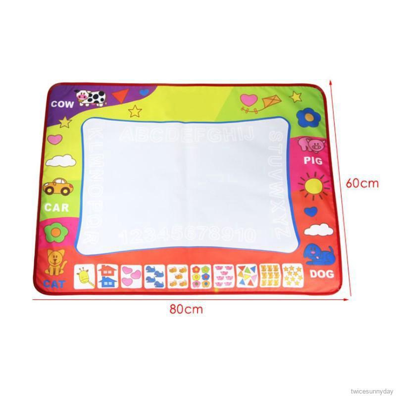 Thảm lót làm trò chơi vẽ màu dành cho bé