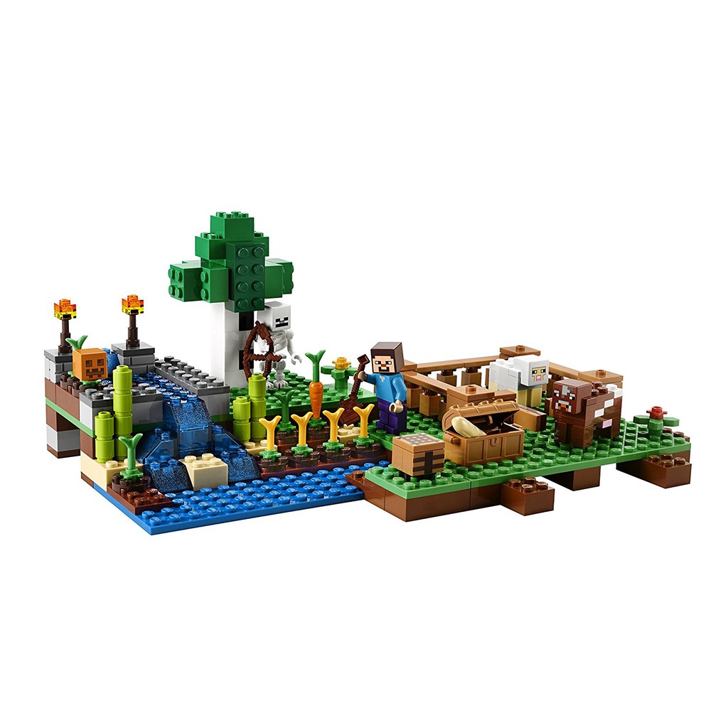 Lego Minecraft Trang Trại [216 Mảnh Ghép]