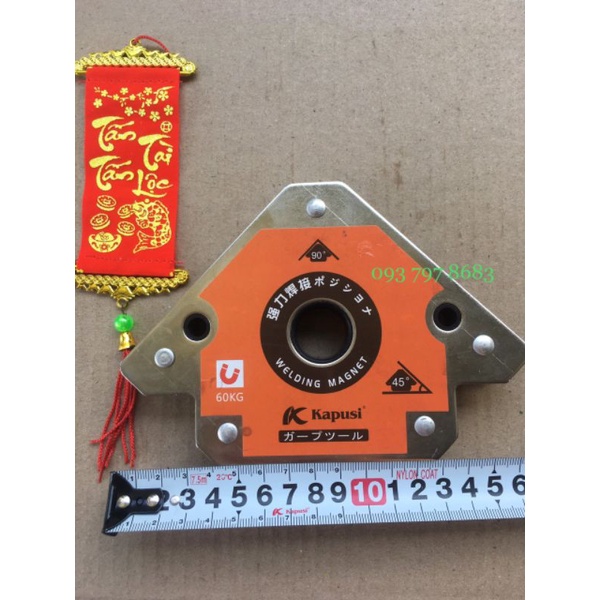 Ke Góc Nam Châm Kapusi Japan, Ke Góc Vuông 100%