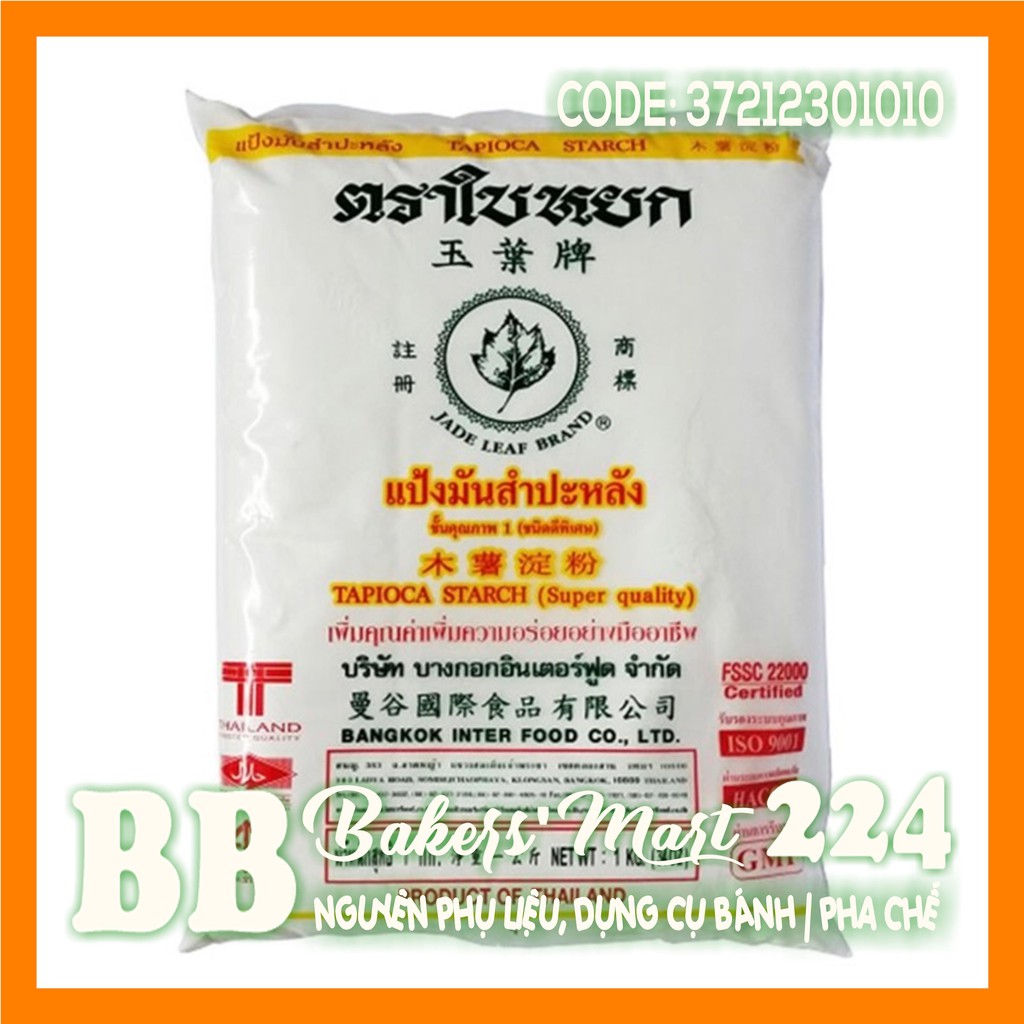Tinh bột NĂNG Thái Lan Jade Leaft - Gói LỚN 1KG