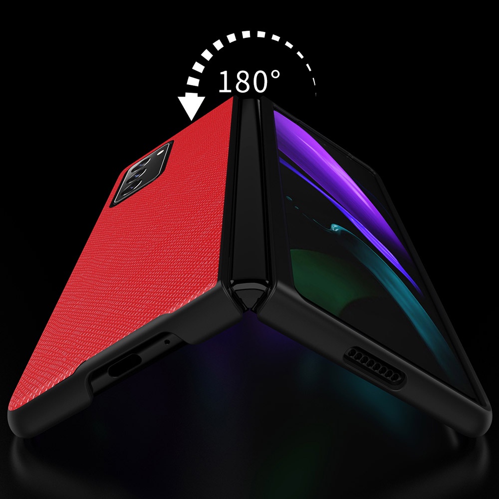 Samsung Z Fold 2 5G case cover ZFold2 5G foldable leather phone caseshockproof coque fundas