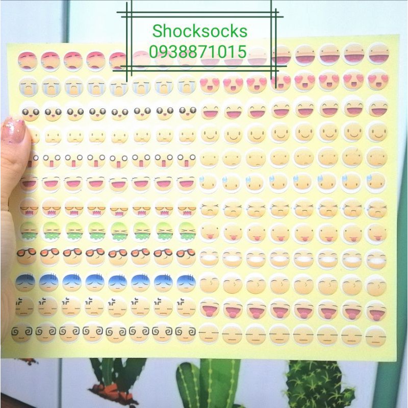 192 HÌNH DÁN STICKERS FACEBOOK EMOJI CẢM XÚC