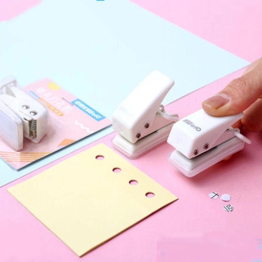 Dụng Cụ Đục Lỗ Giấy Màu Sắc Xinh Xắn Tiện Dụng