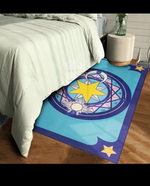 Thảm sakura vuông xinh