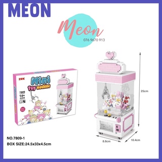 Mini Block xếp hình lego - Máy gắp thú mini -  Size XL(1017 pcs)