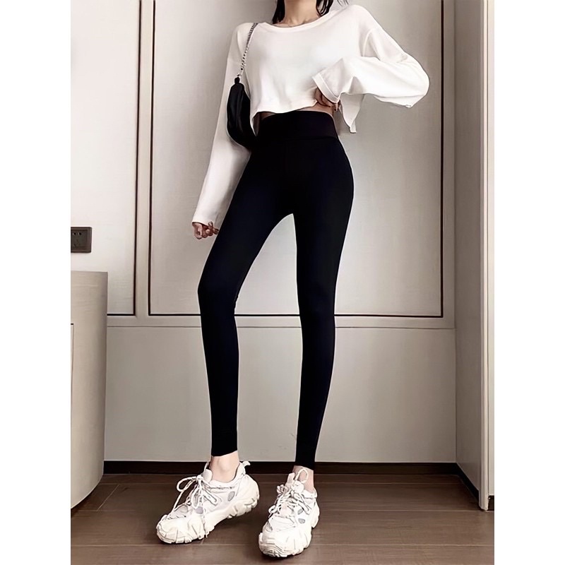 QUẦN LEGGING NỮ CẠP CAO GEN NÂNG MÔNG HÀNG LOẠI 1 KHÔNG BỤC CHỈ