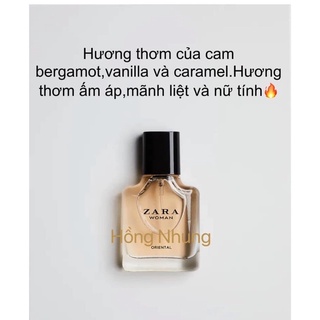 (SẴN SHIP,BILL Ở CUỐI)NƯỚC HOA ZARA