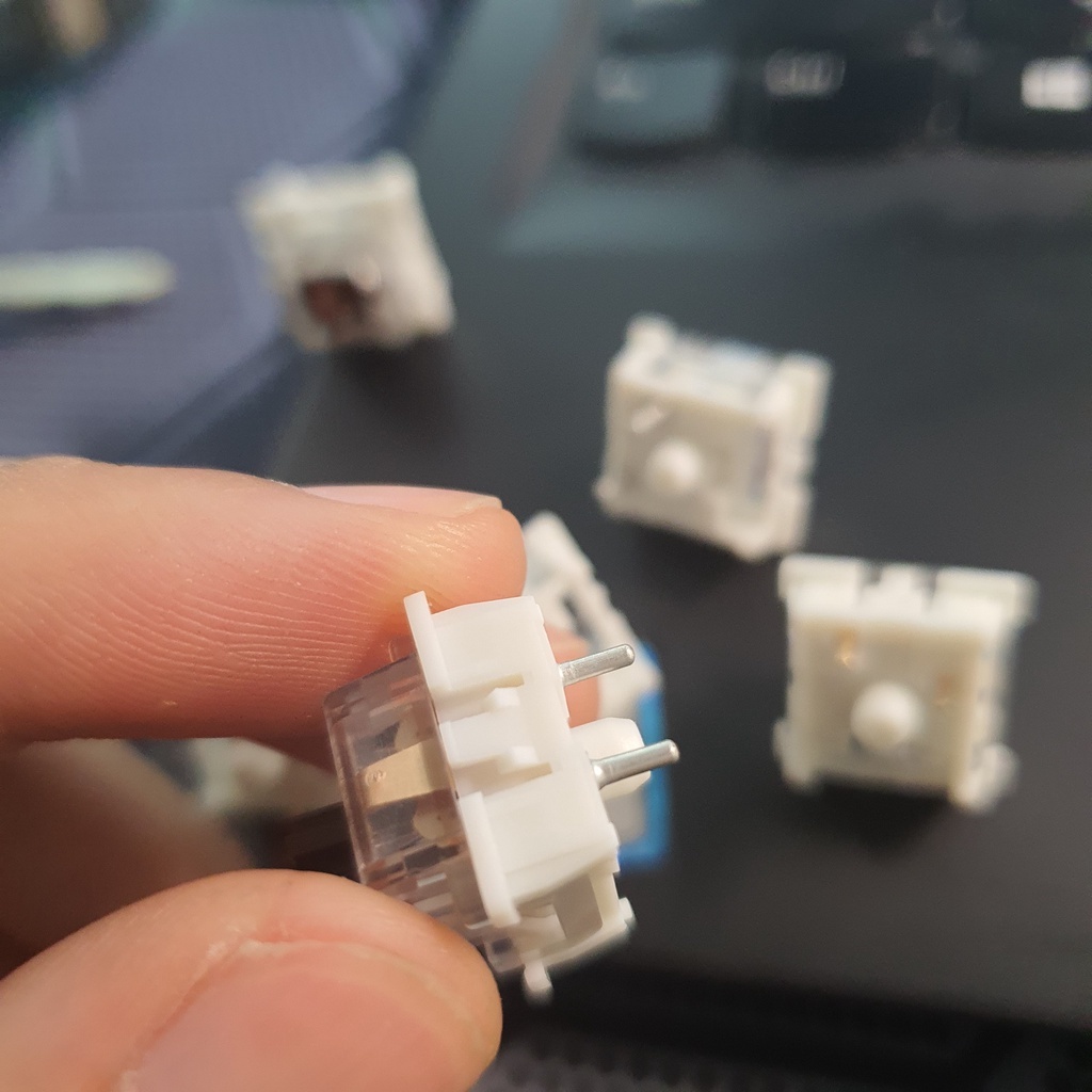 Switch Outemu Brown siêu êm, siêu mượt Switch cho bàn phím cơ - Gói 10 cái