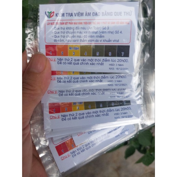 Que test thử viêm nhiễm phụ khoa nấm âm đạo nhanh nhạy Que test viêm âm đạo hàng chất lượng_Belle Beauty Shop