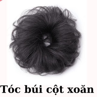 [QUEEN STORE] Tóc thật - Tóc giả búi cột rối mini - dệt tóc thật 100% - búi mini tóc thật - búi rối (hàng sẵn)