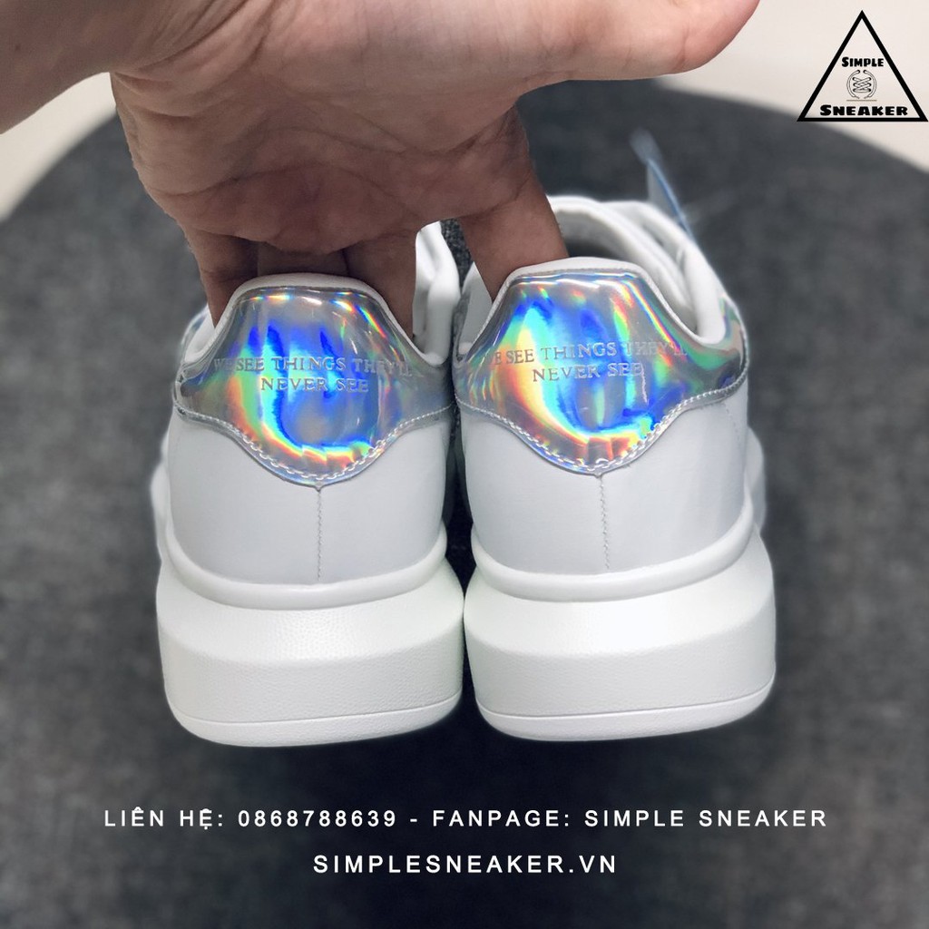 Giày Domba Sneaker Thể Thao Nữ FREESHIP Domba High Point Gót Hologram Chính Hãng- Giày Domba Hàn Quốc- Simple Sneaker