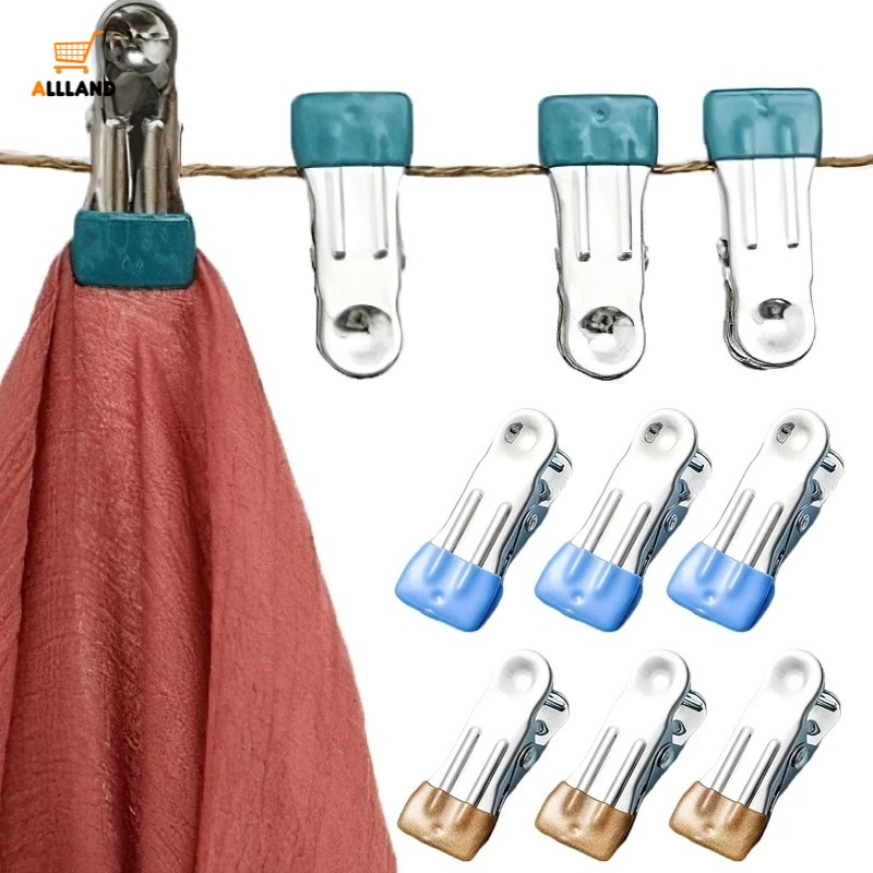 1 Kẹp Phơi Quần Áo Bằng Thép Không Gỉ