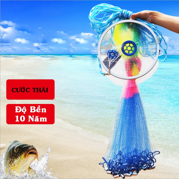 Chài Đĩa Bay.Chài Đánh Cá Tựng Quăng loại 6M