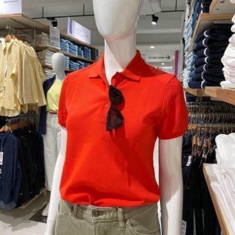 BÁN SỈ ÁO POLO U.NI TRƠN 5 MÀU CHO NỮ
